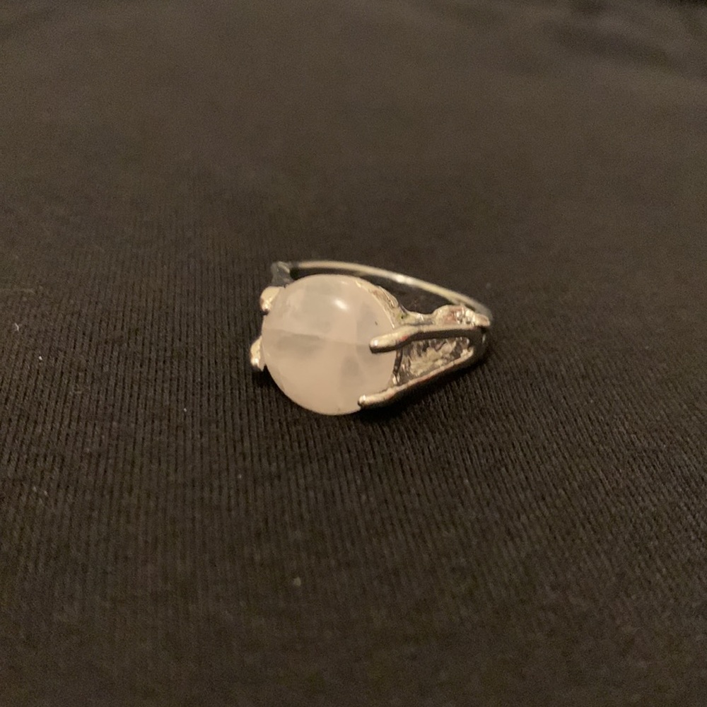 Polished Gemstone ring size 8 NWOT - Picture 3 of 6